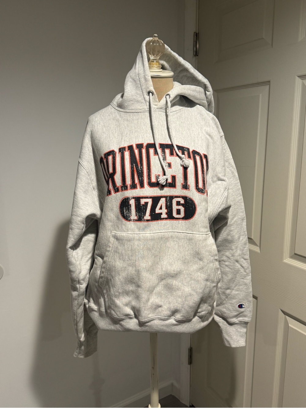 Champion Light Gray Princeton 1746 Zip-Up Hoodie